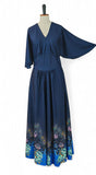 Vintage 70s Maxi Dress _ Size 14 - Vintage Boutique