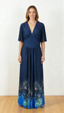 Vintage 70s Maxi Dress _ Size 14 - Vintage Boutique