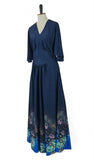 Vintage 70s Maxi Dress _ Size 14 - Vintage Boutique