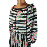 Vintage 70s Maxi Dress _ Size 16 - Vintage Boutique