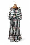 Vintage 70s Maxi Dress _ Size 16 - Vintage Boutique