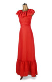 Vintage 70s Maxi Dress _ Size - Vintage Boutique