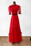 Vintage 70s Maxi Dress _ Size 6 - Vintage Boutique