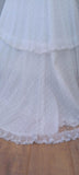 Vintage 70s Wedding Dress Boho - Size 8 - Vintage Boutique