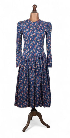 Vintage 80s Day Dress _ Size 10/12