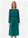 Vintage 80s Day Dress _ Size 12 - Vintage Boutique