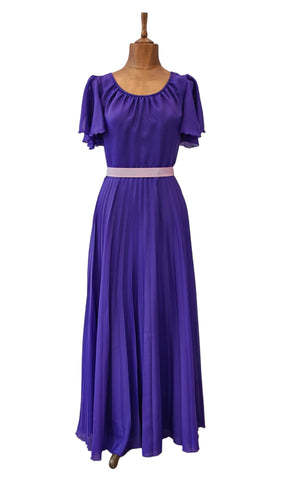 Vintage 80s Evening Dress _ Size 10