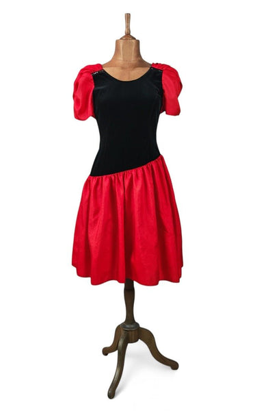 Vintage 80s Party Dress _ Size 10 - Vintage Boutique