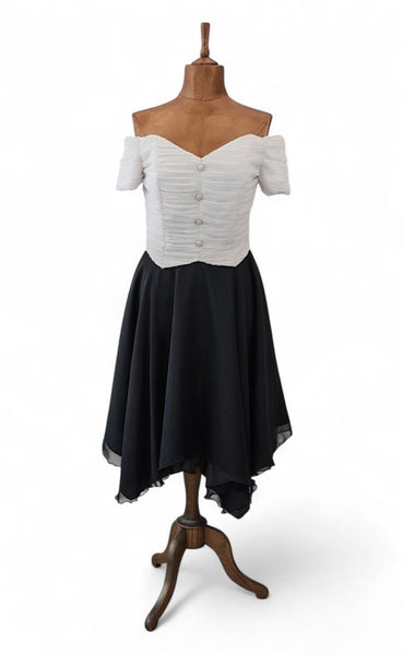 Vintage 80s Party Dress _ Size 10 - Vintage Boutique