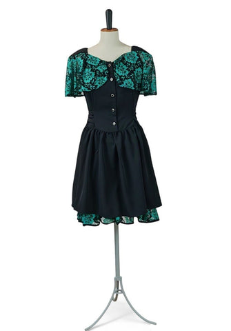 Vintage 80s Party Dress _ Size 12