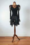 Vintage 80s Party Dress _ Size 8 - Vintage Boutique