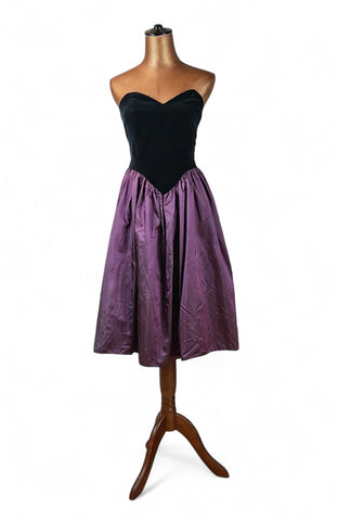 Vintage 80s Prom Dress _ Size 6