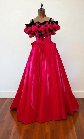Vintage 90s Ball Gown _ Size 8