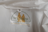 Vintage 90s Dirndl Blouse Summer Traditional Folk Oktoberfest Cotton - UK 10 - Vintage Boutique