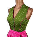 Vintage 90s Dirndl Dress _ Size 10 - Vintage Boutique