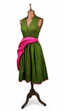 Vintage 90s Dirndl Dress _ Size 10 - Vintage Boutique