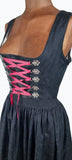 Vintage Dirndl Dress _ Size 10/12 - Vintage Boutique